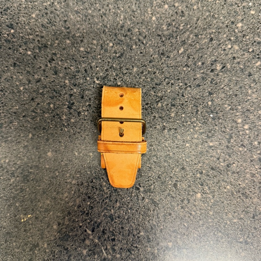 Tan Leather Handle Strap